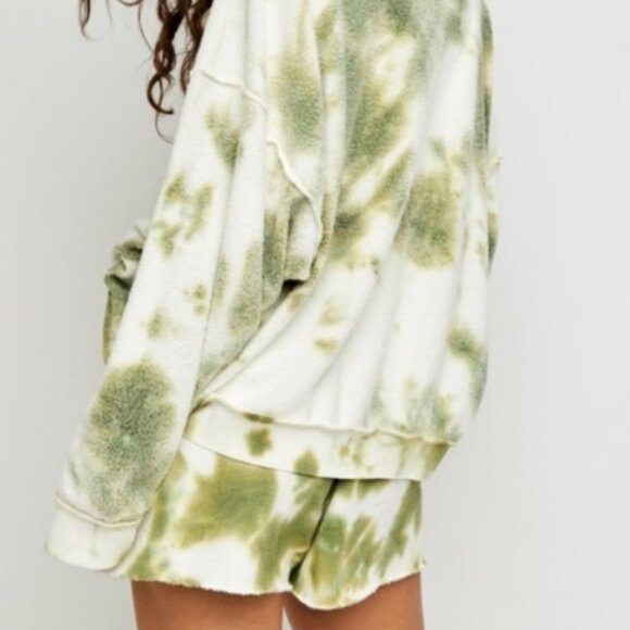 Free People Kelly Tie Dye Army shorts-Size XS - Picture 2 of 9